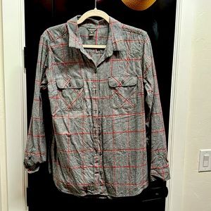 Eddie Bauer button down cotton shirt size large